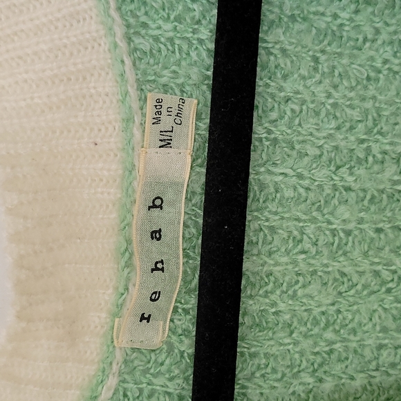 Rehab Oversised Colorblock Cardigan - Picture 5 of 8